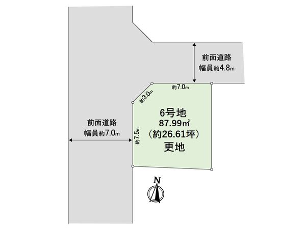 高槻市氷室町1丁目 区画図