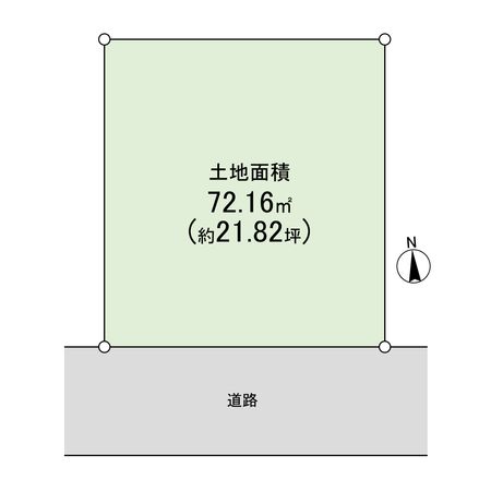高槻市淀の原町 区画図 高槻市淀の原町 区画図