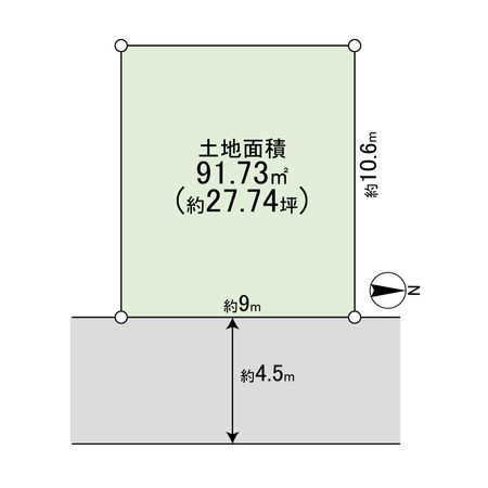 高槻市竹の内町 区画図 高槻市竹の内町 区画図