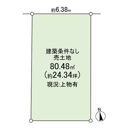 高槻市野田3丁目 区画図 高槻市野田3丁目 区画図