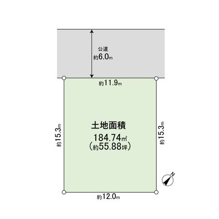 高槻市古曽部町4丁目 区画図 高槻市古曽部町4丁目 区画図