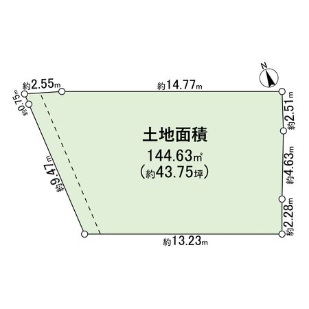 高槻市塚原2丁目 区画図 高槻市塚原2丁目 区画図
