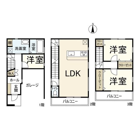間取図(平面図)