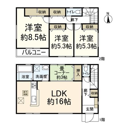 間取図(平面図)