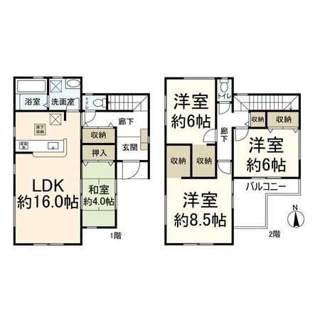 間取図(平面図)