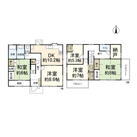 間取図(平面図)