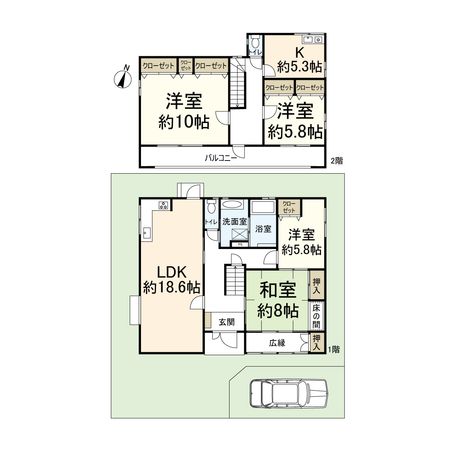 間取図(平面図)