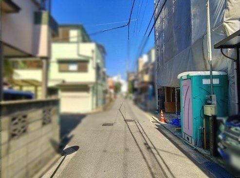高槻市竹の内町 前面道路含む外観 高槻市竹の内町 前面道路含む外観