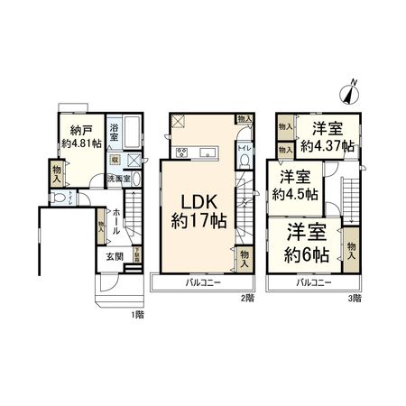 高槻市昭和台町2丁目 間取図(平面図) 高槻市昭和台町2丁目 間取図(平面図)