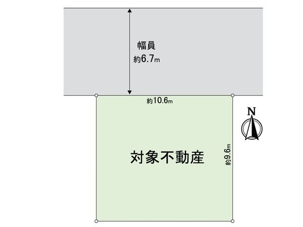 高槻市芝生町4丁目 区画図 高槻市芝生町4丁目 区画図