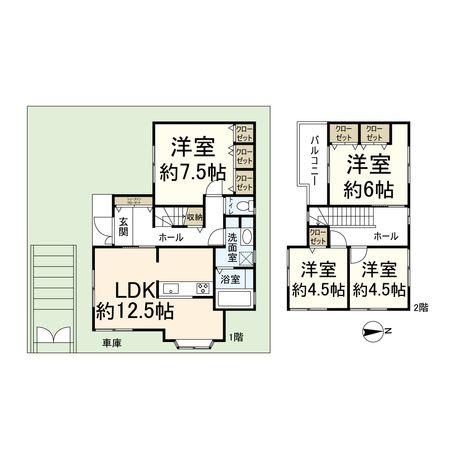 高槻市別所本町 間取図(平面図) 高槻市別所本町 間取図(平面図)