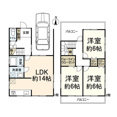 間取図(平面図)