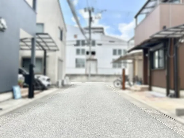 南側前面道路幅員約4.8ｍ