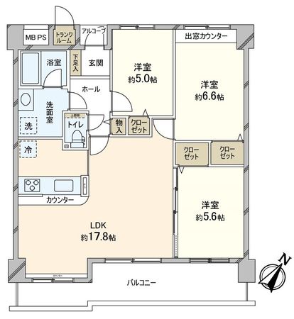 間取図(平面図)