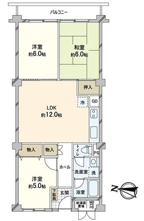 間取図(平面図)