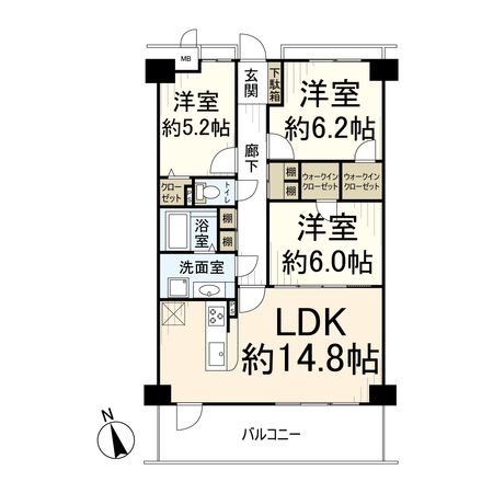 間取図(平面図)