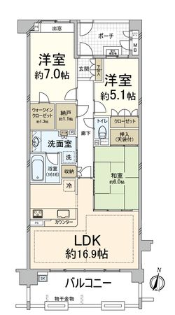 間取図(平面図)