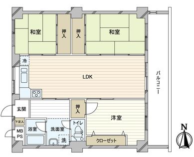 間取図(平面図)
