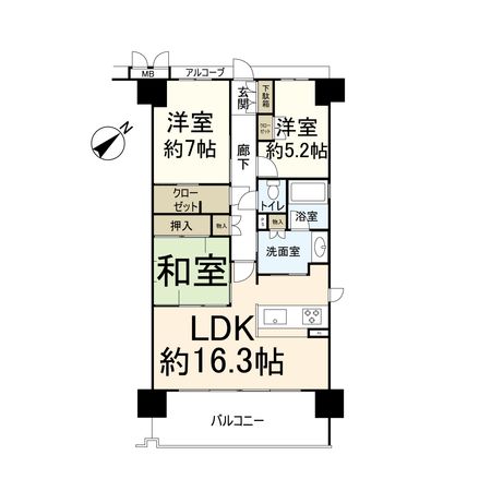 間取図(平面図)