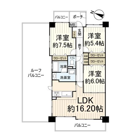 間取図(平面図)