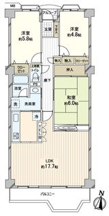 間取図(平面図)