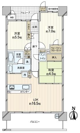 間取図(平面図)