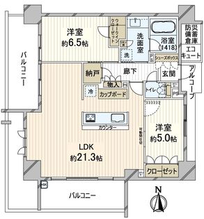 間取図(平面図)
