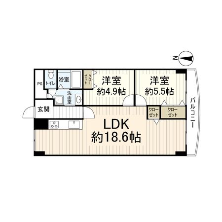 高槻セントポリア 間取図(平面図)