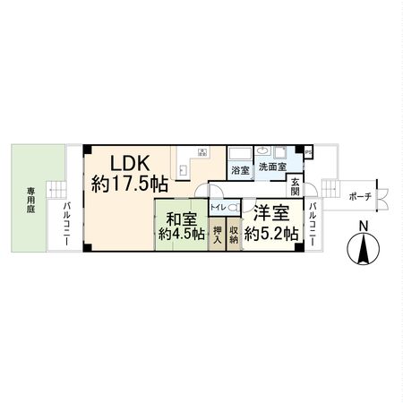 マイシティ高槻 間取図(平面図) マイシティ高槻 間取図(平面図)