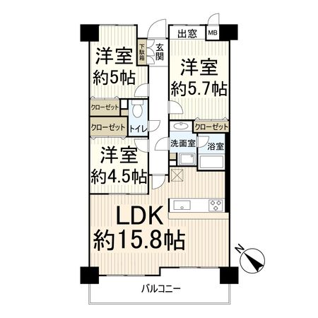 間取図(平面図)