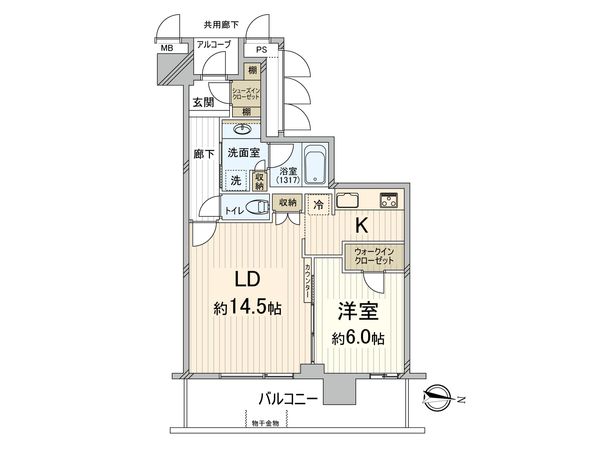 ジオタワー高槻ミューズフロント 間取図(平面図) ジオタワー高槻ミューズフロント 間取図(平面図)