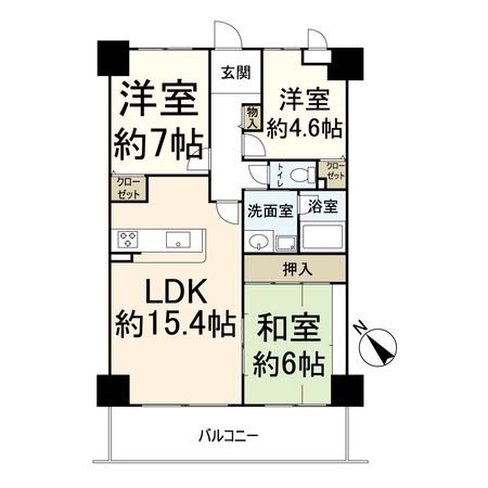 アルティプラザ高槻 間取図(平面図) アルティプラザ高槻 間取図(平面図)