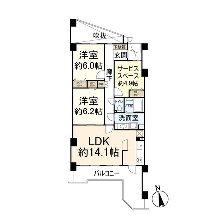 間取図(平面図)
