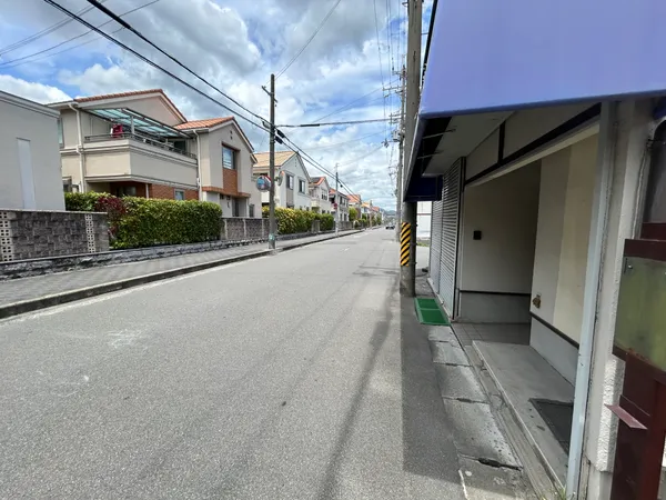前面道路