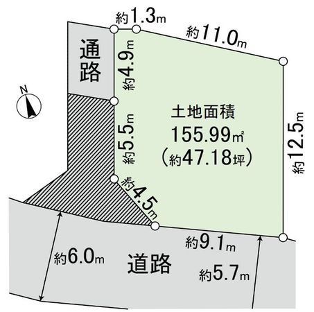 北春日丘三丁目 土地 区画図 北春日丘三丁目 土地 区画図