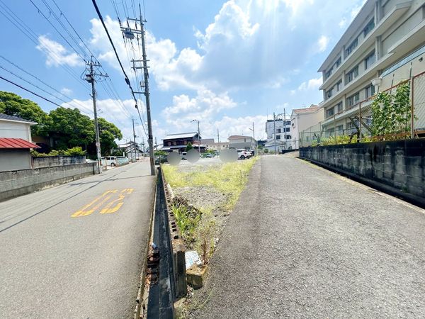 島二丁目 土地 前面道路含む外観 島二丁目 土地 前面道路含む外観