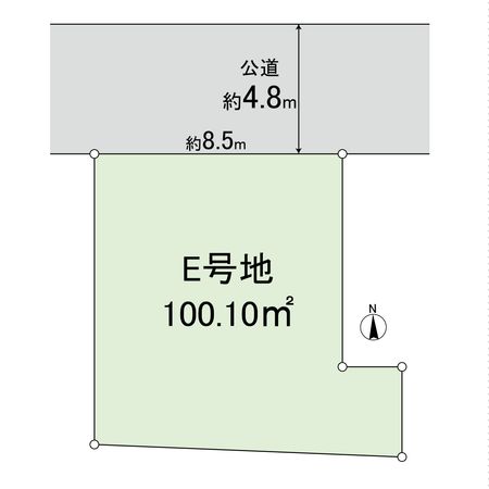 目垣一丁目 土地 区画図 目垣一丁目 土地 区画図