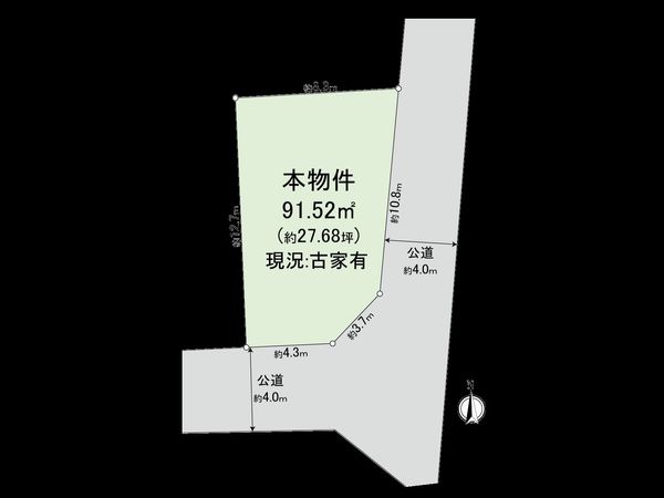 大池二丁目 戸建 区画図 大池二丁目 戸建 区画図