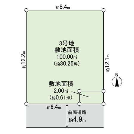 沢良宜浜一丁目 土地 区画図 区画図