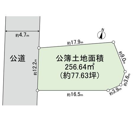 南春日丘三丁目 土地 区画図 南春日丘三丁目 土地 区画図
