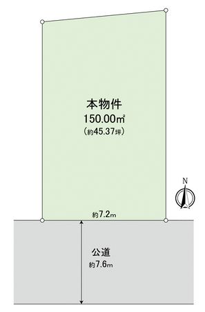 鮎川3丁目 区画図 区画図