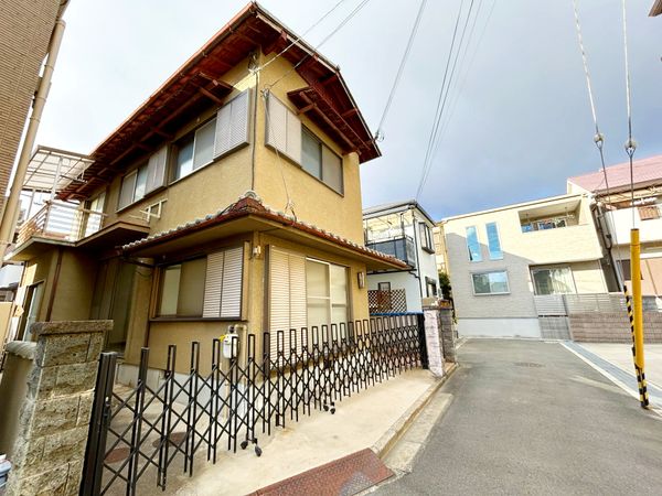 玉瀬町 土地 前面道路含む外観