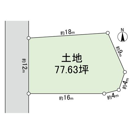 南春日丘三丁目 土地 区画図 南春日丘三丁目 土地 区画図