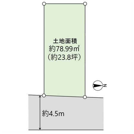 鮎川三丁目 土地 区画図 鮎川三丁目 土地 区画図