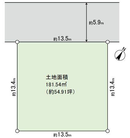 山手台七丁目 土地 区画図 山手台七丁目 土地 区画図