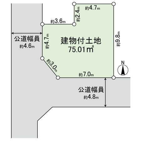 耳原三丁目 土地 区画図 耳原三丁目 土地 区画図