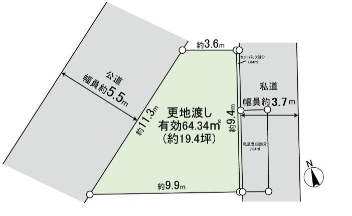 末広町 土地 区画図 末広町 土地 区画図