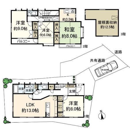 間取図(平面図)