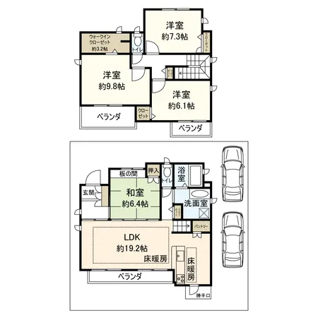 間取図