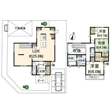 間取図(平面図)